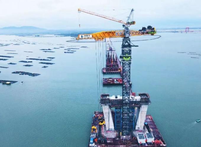 Zoomlion′s New Tower Crane Can Lift up to 8 Tons at The Tip of Its Arm