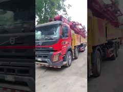 Caminhão de bombeamento de betão 62m