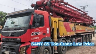 2022 SANY 67 Metros Bomba de Concreto Caminhão Volvo Chassis para Venda
