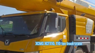 2018 XCMG XCT110 guindaste de caminhão de 110 toneladas